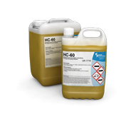 HC-60. Détergent lave-vaisselle pour eau dure de plus de 60ºf. Alimentaire.